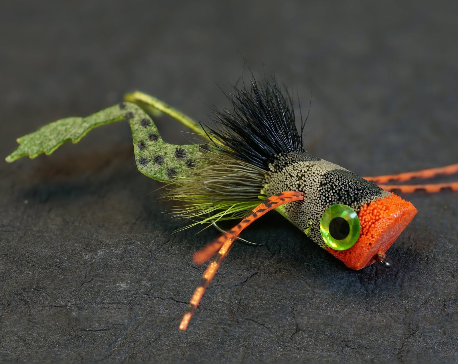 Deer Hair Frog Popper – Fly Fish Food