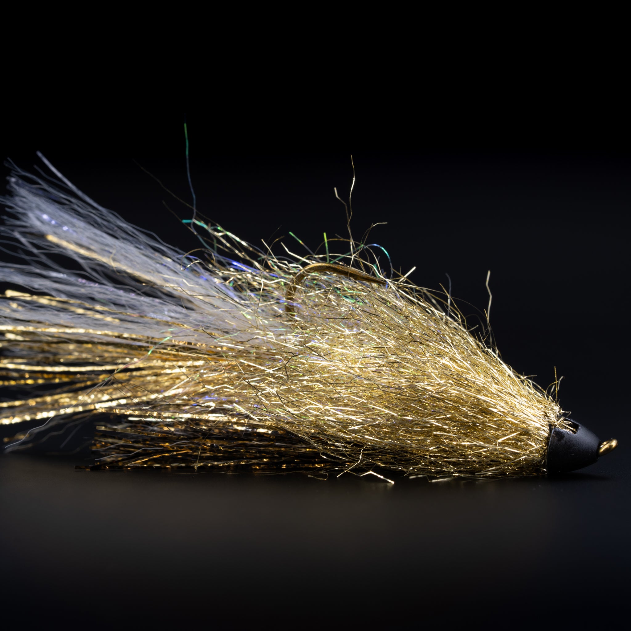 diy glitter fishing lures Custom Lead-Free Jig for Panfishing The GOLD Using JUST GLITTER To Get