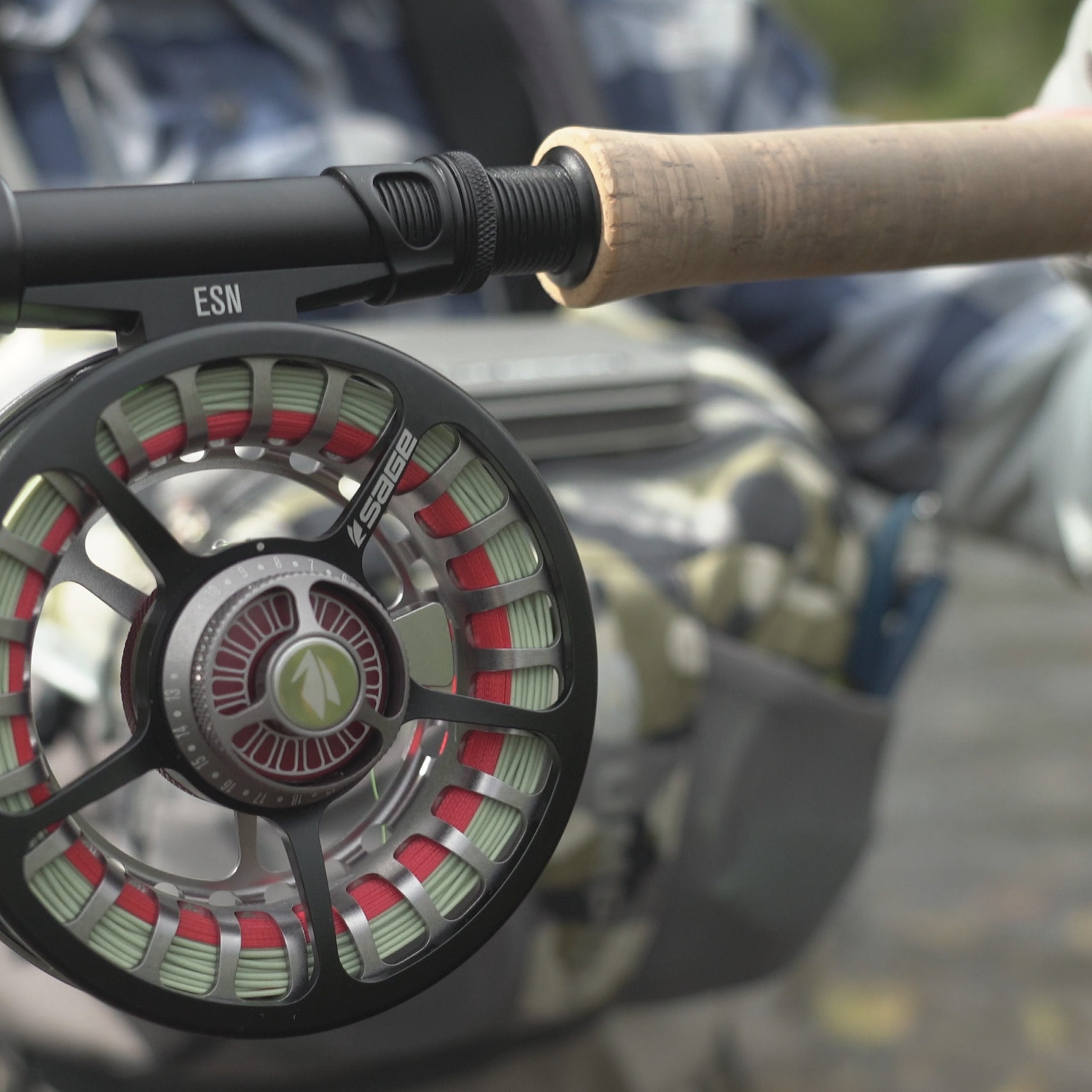 european fishing reels GALVAN FLY REELS, REELS, GALVAN EURO NYMPH Fly Specialties frame narrow large arbor design Redington TILT, Black / Spool