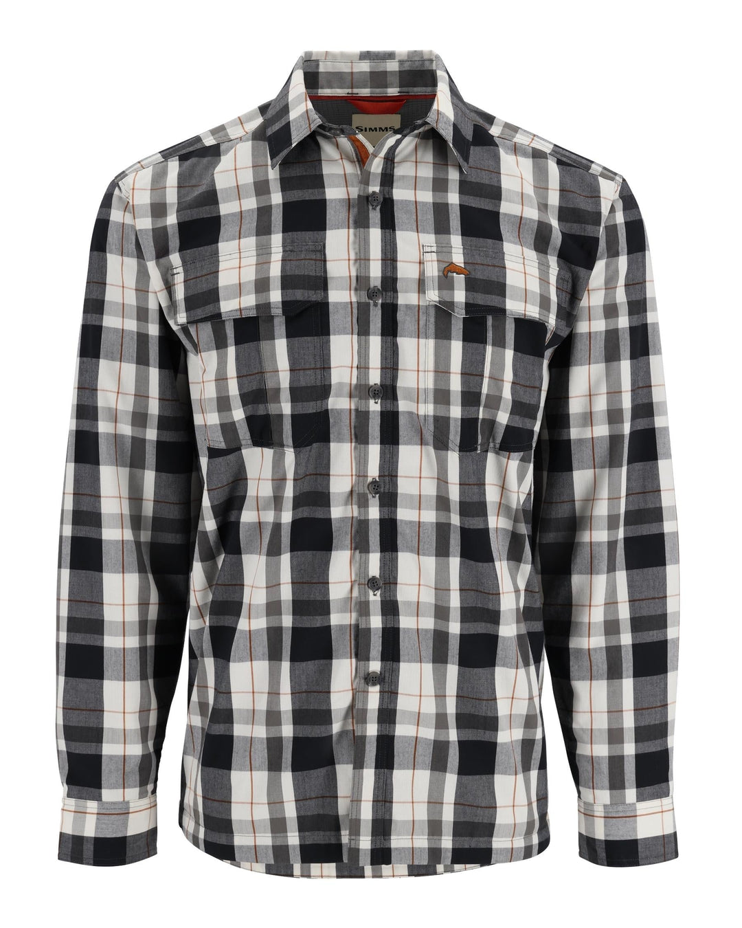 Simms - M's ColdWeather Shirt - Gunmetal Logan Plaid