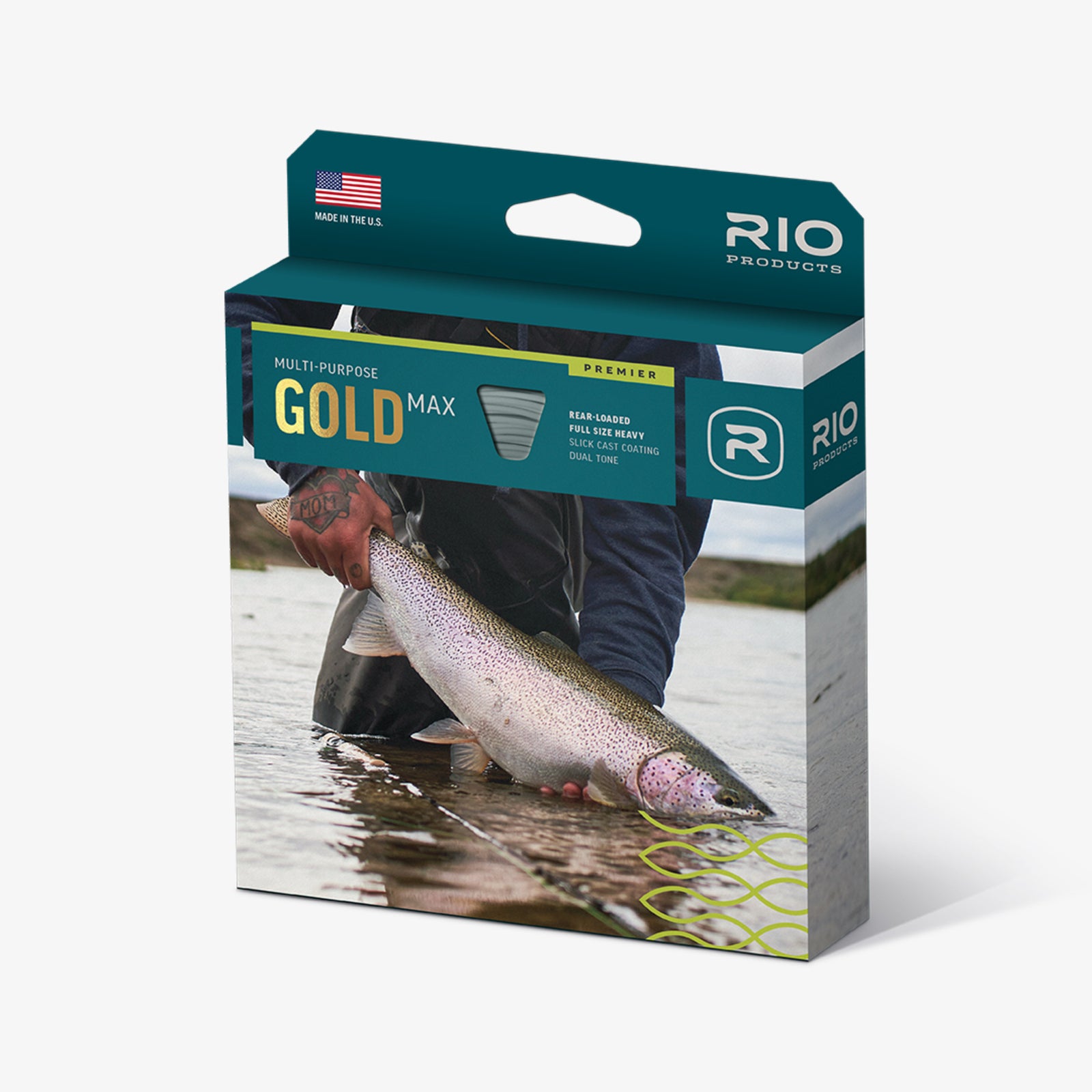 Rio Premier Gold Max -Mint/Blaze Orange – Fly Fish Food