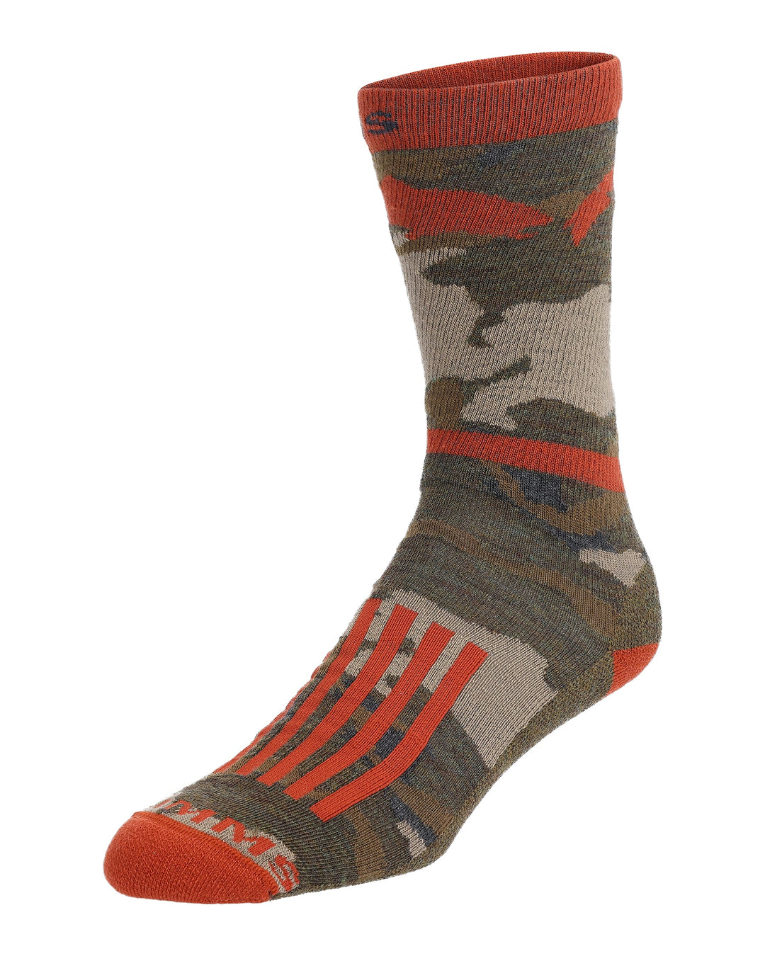 Simms - M's Daily Sock - Regiment Camo Olive Drab
