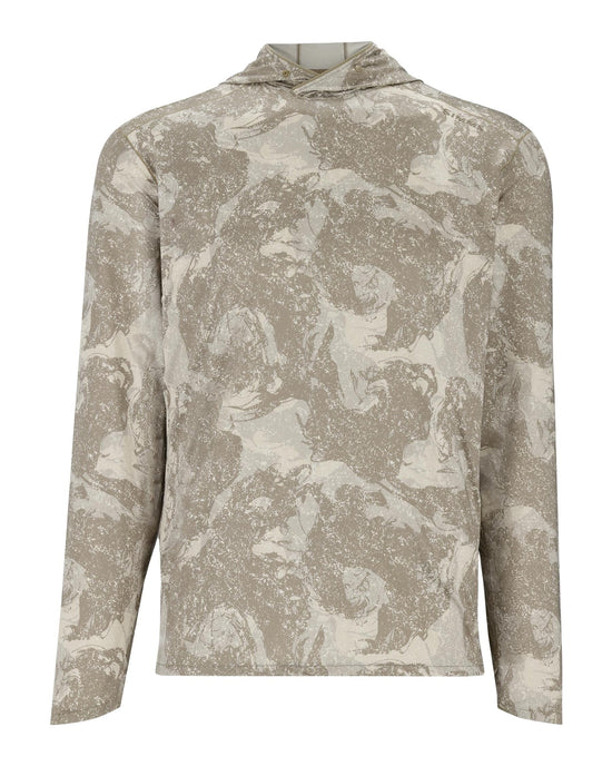 Simms M's SolarFlex Hoody - Back Eddy Stone