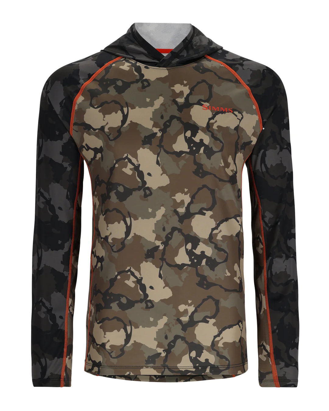 Simms - M's Challenger Solar Hoody - Regiment Camo Olive Drab/Regiment Camo Carbon