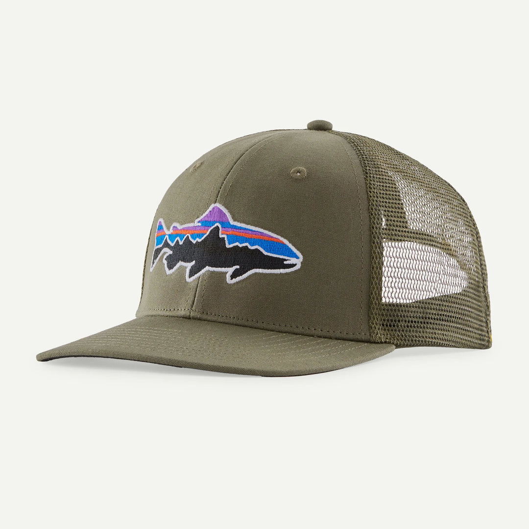 Patagonia Fitz Roy Trout Trucker Hat - Basin Green