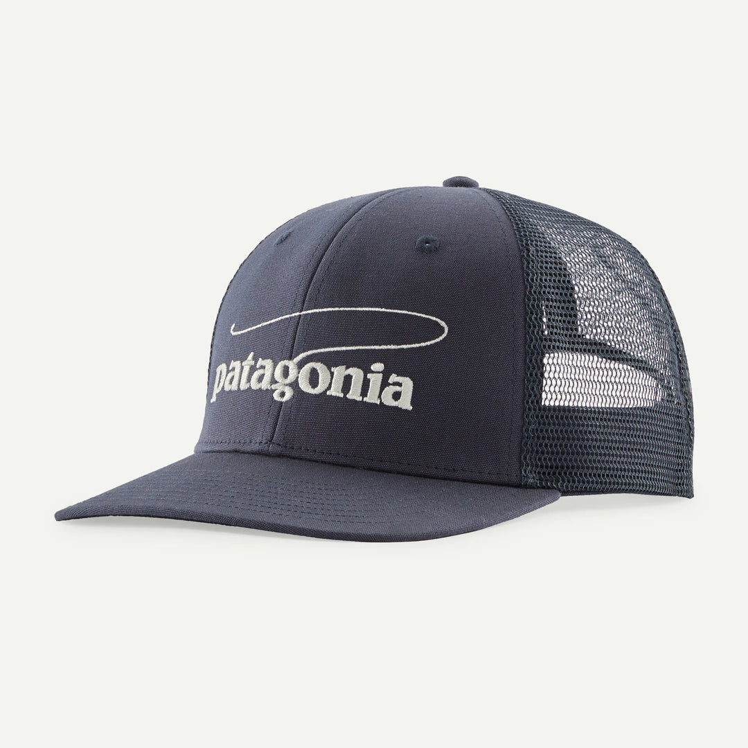Patagonia Take a Stand Trucker Hat - Casting Logo: Smolder Blue