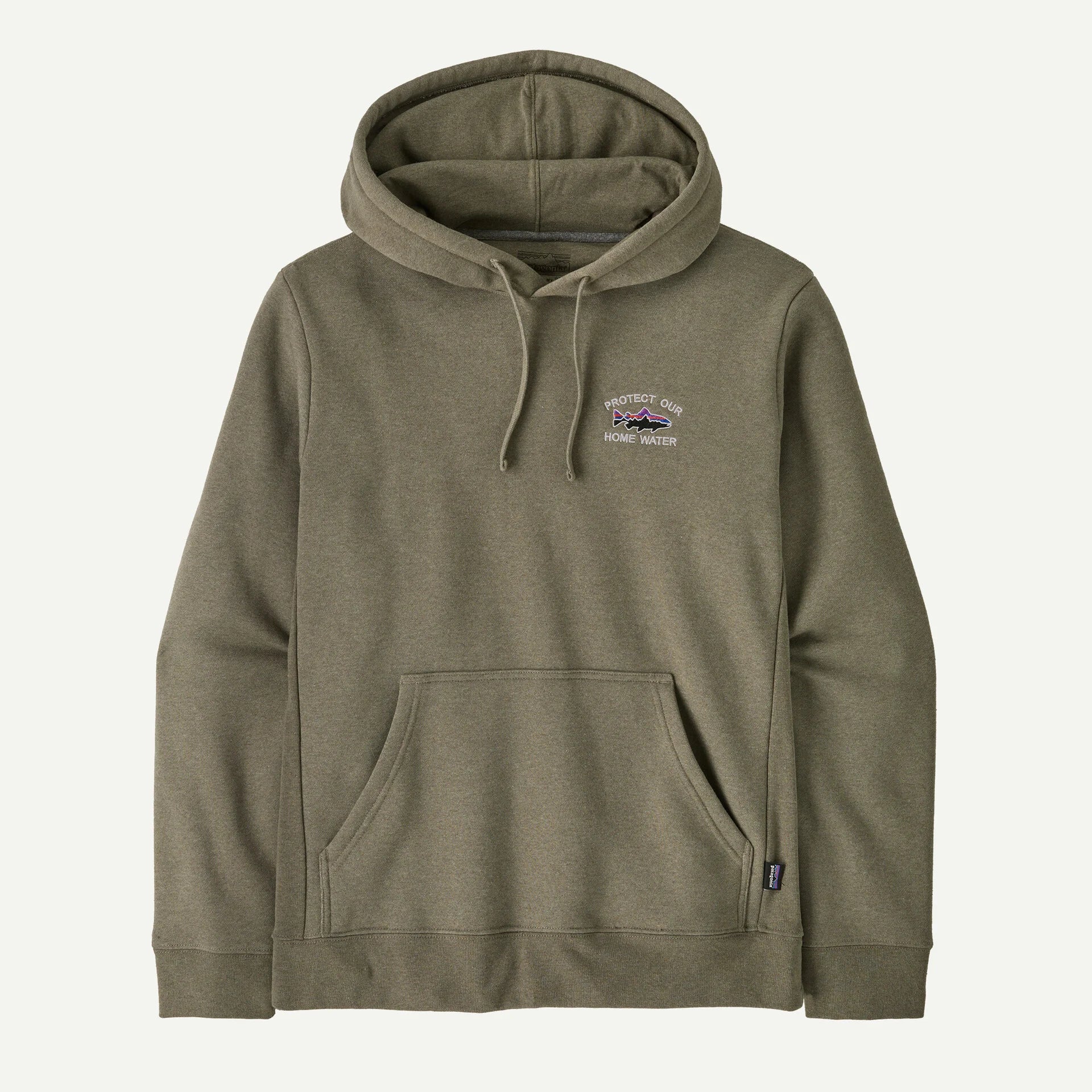 Fly Fish Food Logo - Patagonia - Home Water Trout Uprisal Hoody - Rive