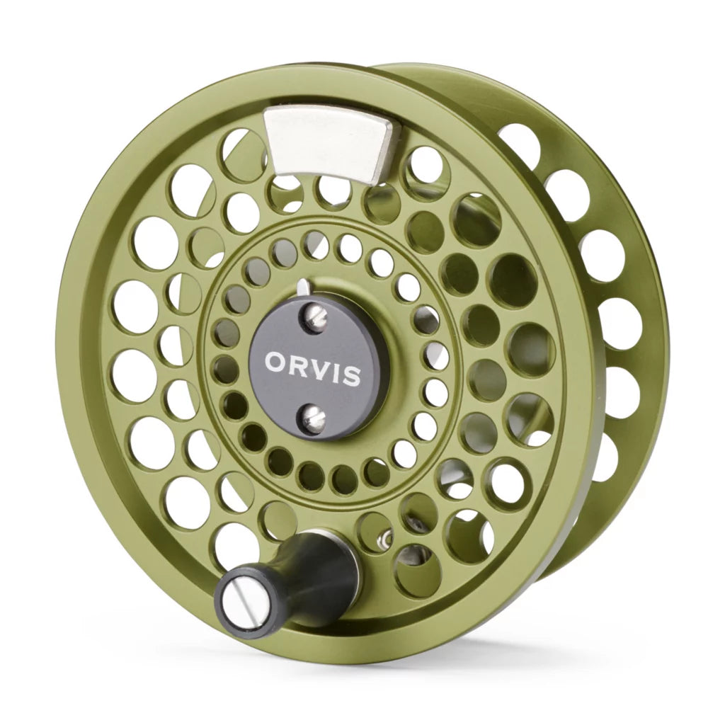 Orvis Battenkill Disc Spool - Matte Olive – Fly Fish Food