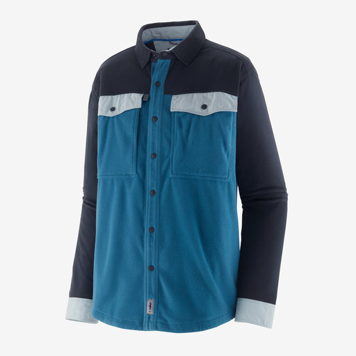 Patagonia - Men's Long-Sleeved Early Rise Snap Shirt - Wavy Blue