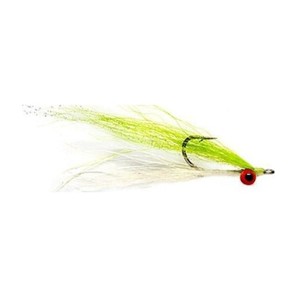 cristo meadow fishing lure Clouser Minnow Chartreuse & White 2/0 PLUSINNO Fishing Lures Tackle Each fly is tied Color:I Know It double
