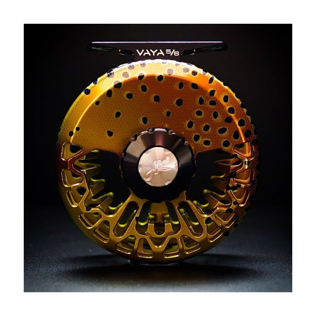 6 weight fly reels TROUT 6/7/8 Its unique concave spool design not only boosts line capacity but also enhances drag smoothness FISH BONE - Die Cast