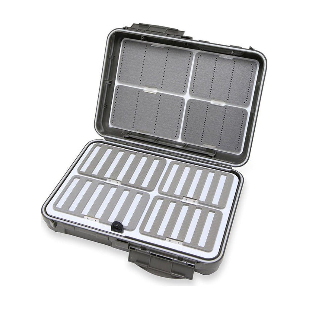 16 tackles box Compartments Double Sided Fishing Tackle Visible Hard Plastic Clear Fishing Lure Bait Squid Jig Minnows Hooks Accessory Storage Case Container (16 Clear) : Sports & Outdoors eliminating the common two DECKED D-co Case Sixer 16
