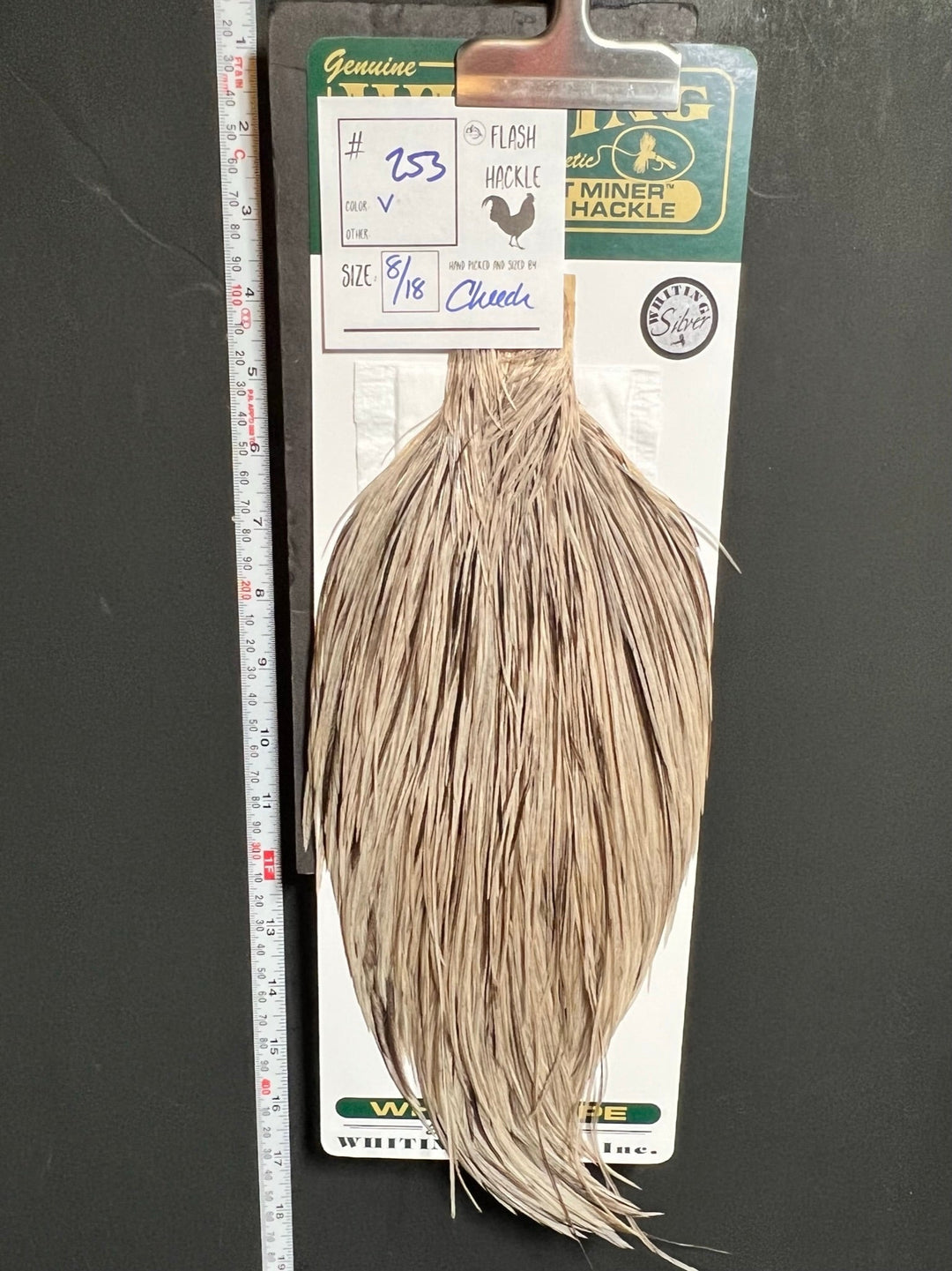 Flash Sale Hackle 253 - Hebert Miner Cape Silver - Variant (sizes 8-22)
