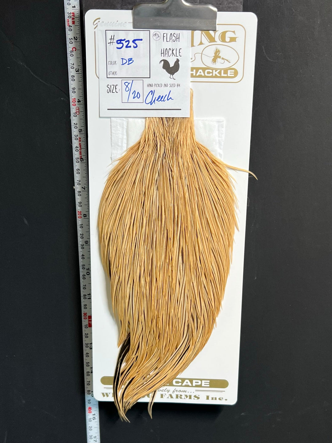 Flash Sale Hackle 525 - Heritage Cape - Dun Badger (sizes 8-22)