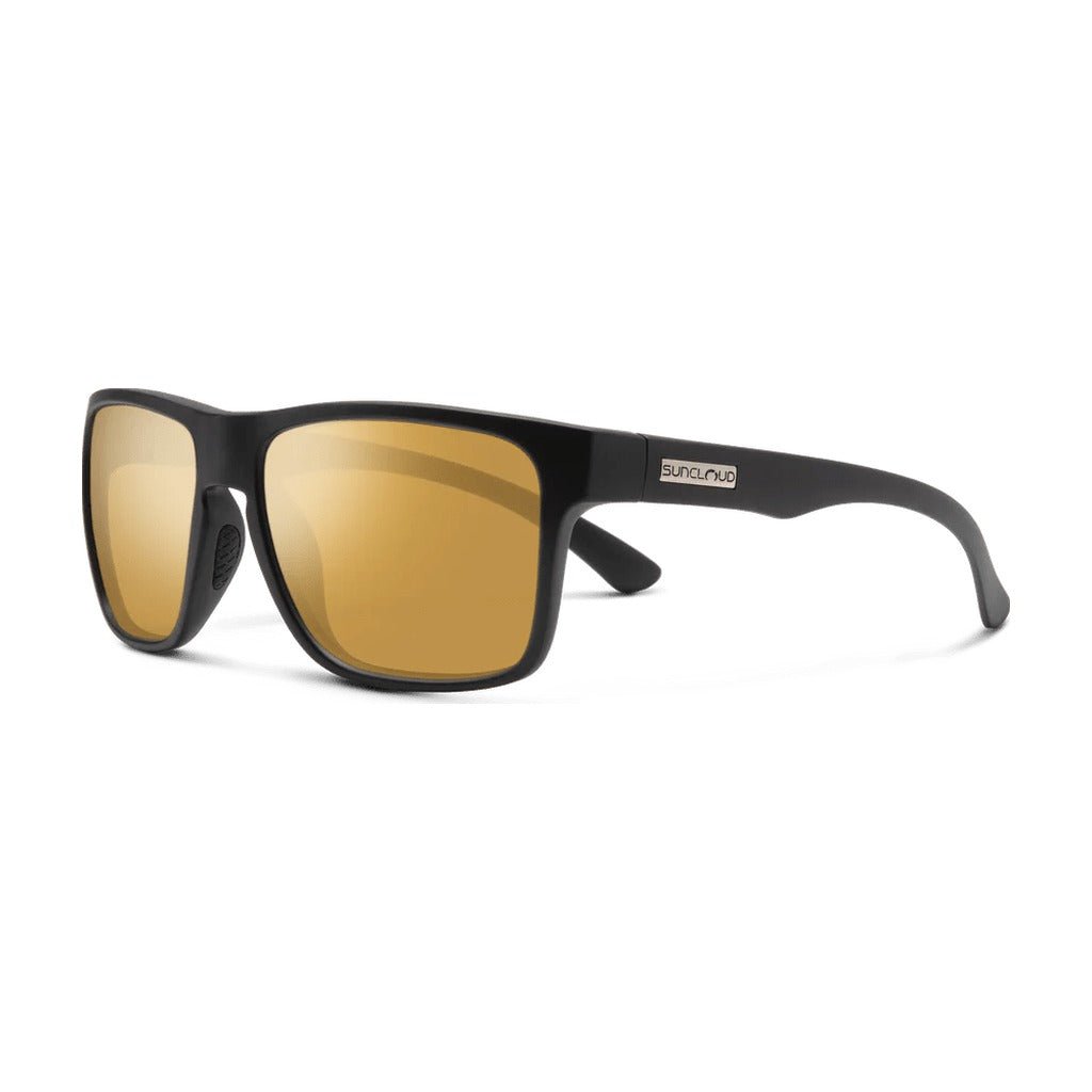 サンプル Suncloud Rambler - Matte Black - Polarized Sienna Mirror Lens