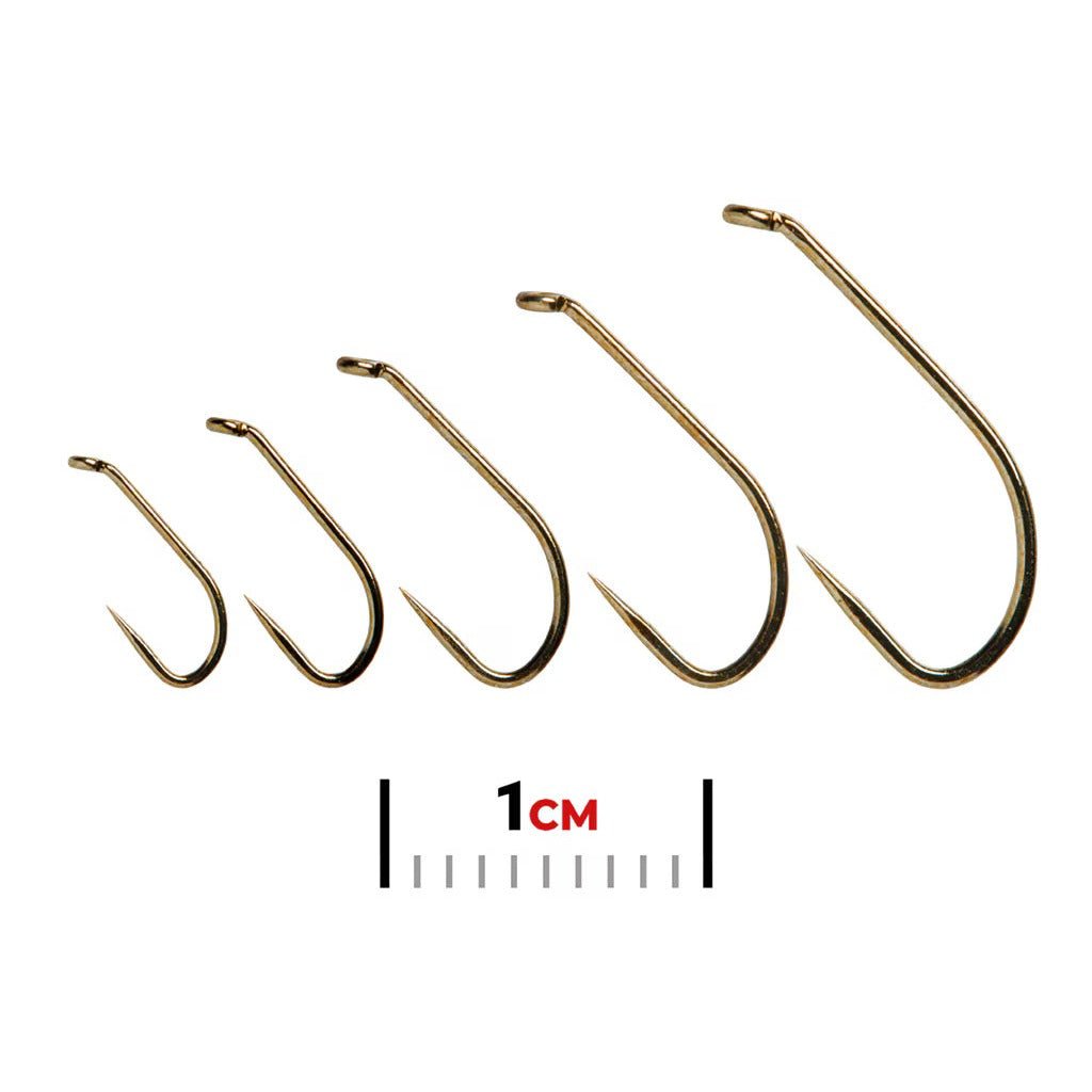 barbless hook trout lures Fulling Mill 5170 Ideal Trout Hook Barbless 14