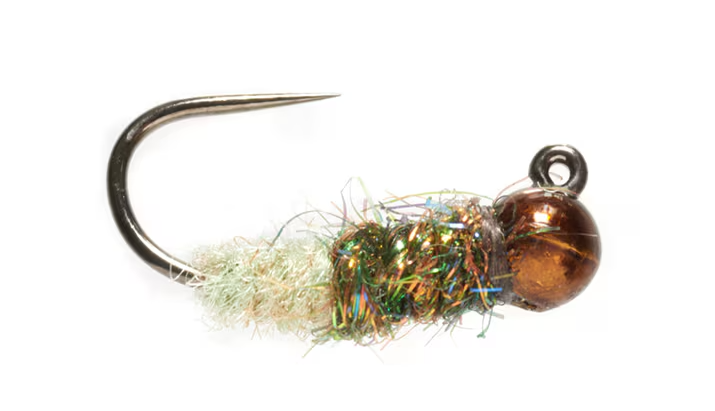 Goodspeed's Evolved Sparkle Pupa Caddis Barbless