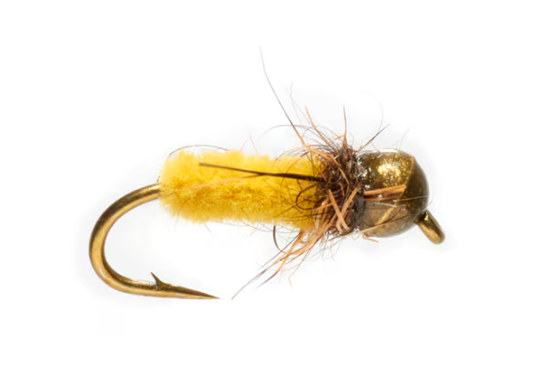 Boroff's Knuckle Breaker Caddis - Golden Yellow