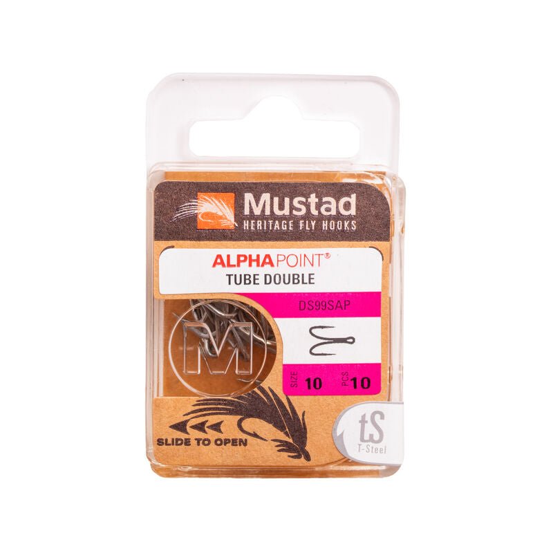 Mustad - Salmon Tube Double Hook DS99SAP – Fly Fish Food