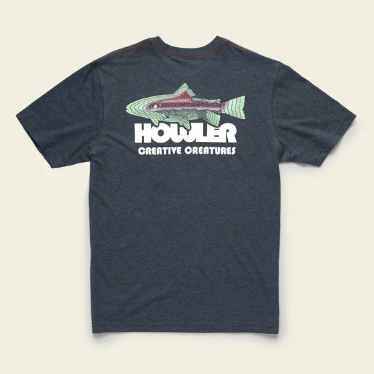 Howler Bros - Trucha Pocket T-Shirt - Charcoal Heather