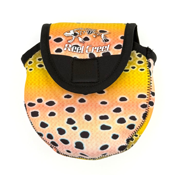 Fly Fish Food Neoprene Fly Reel Case - Brown Trout