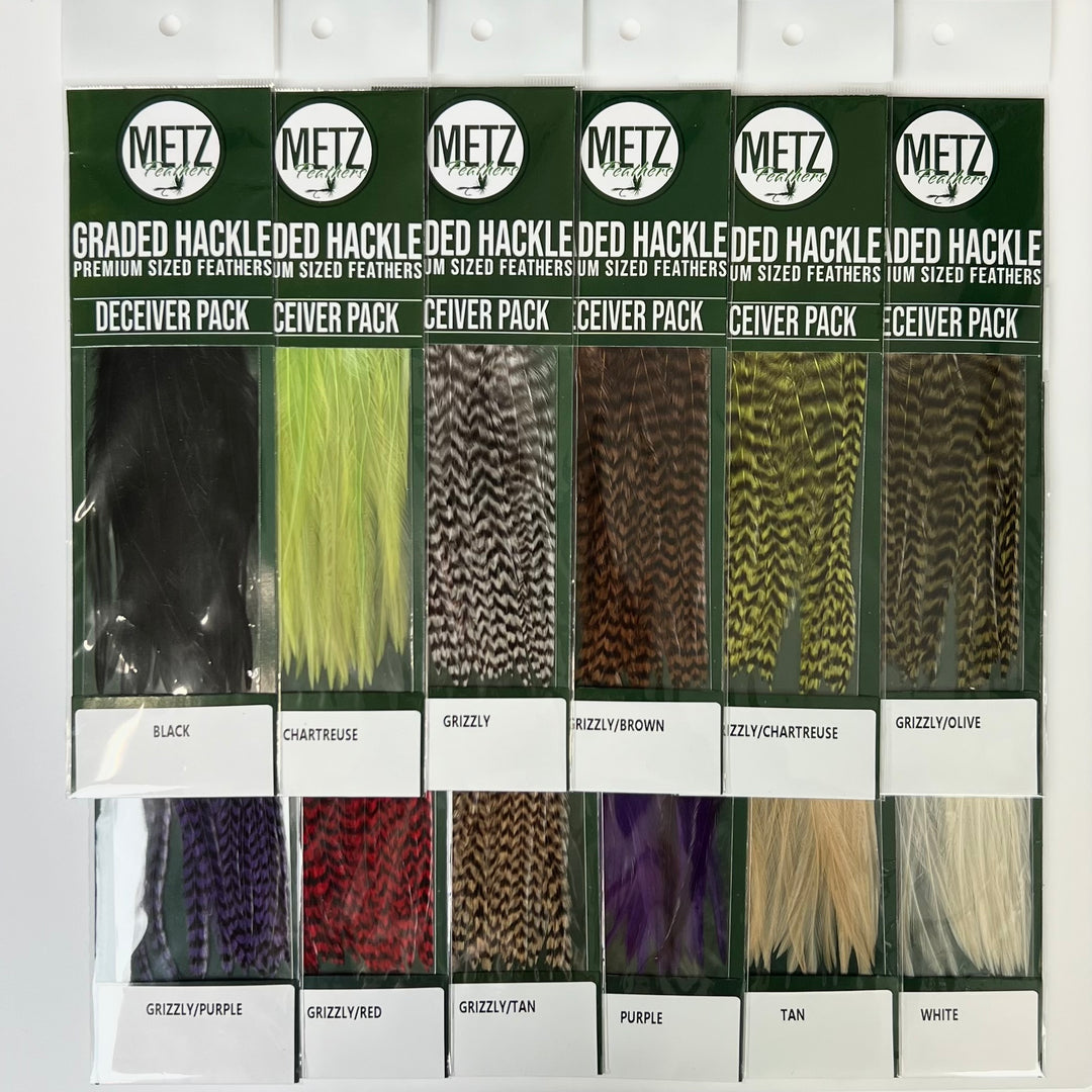 Metz - Hackle Deceiver/Streamer Pack