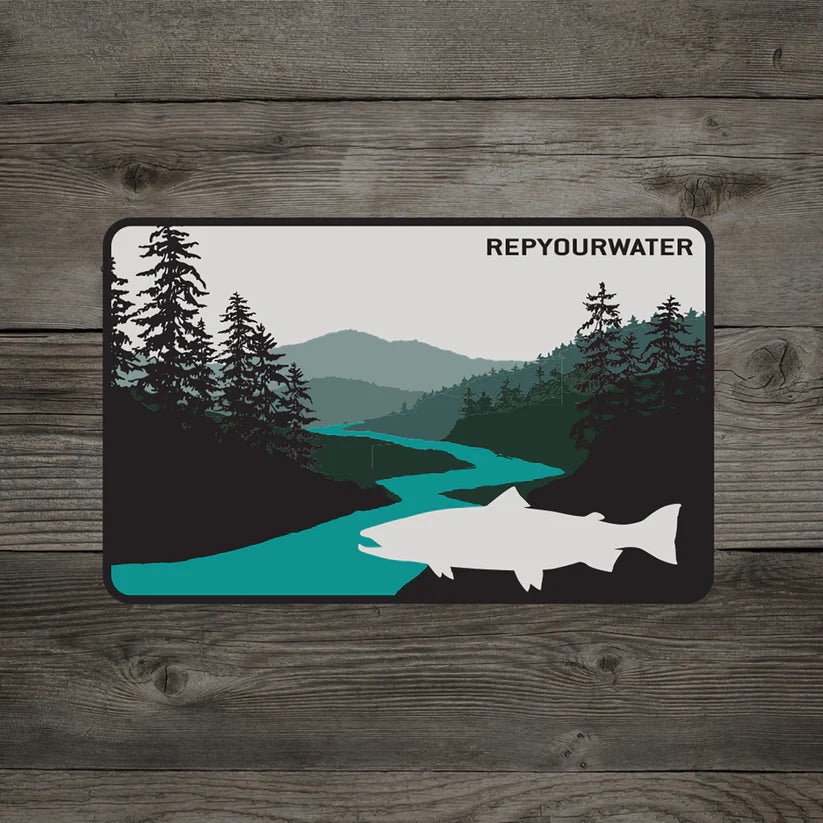 Rep Your Water - Steelhead Country Sticker