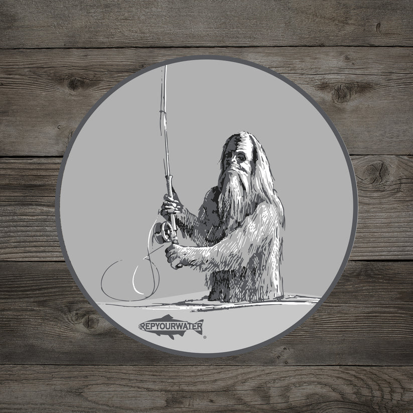 Rep Your Water - Swing. Squatch. Repeat. Sticker