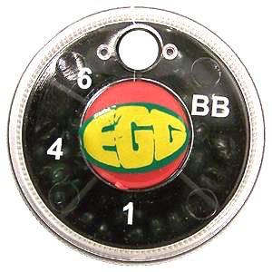 Dinsmores 4 Shot Tin Green Egg (BB-06)