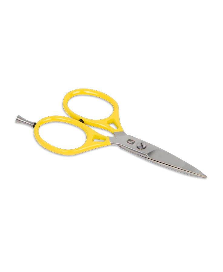 Loon Ergo Prime Scissors w/ Precision Peg - Yellow - 5 in.