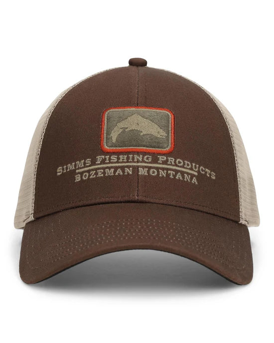 Simms Trout Icon Trucker Hat - Kona