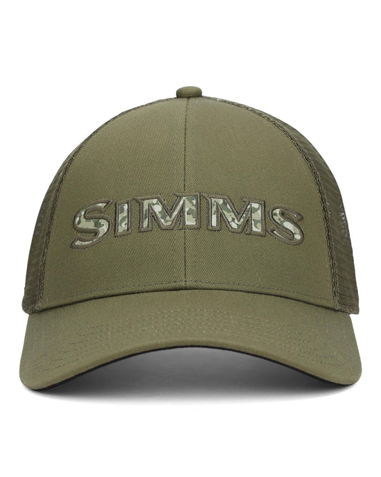 Simms Single Haul Trucker - Back Eddy Camo Fill - Loden