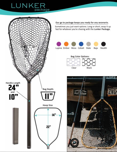Rising Lunker Net - Package