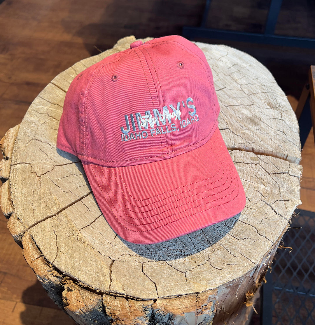 Jimmy's Fly Shop Hat - Embroided Jimmy - Pink