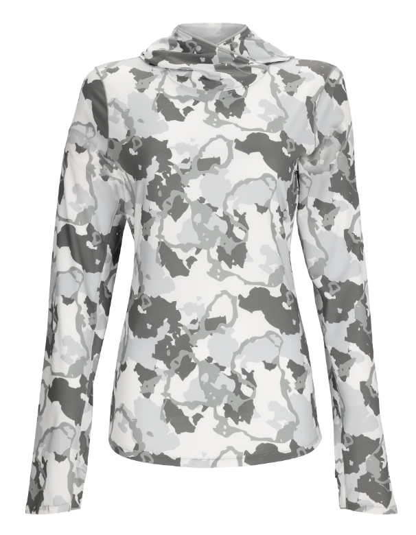Simms W's SolarFlex Hoody - Regiment Camo Cinder