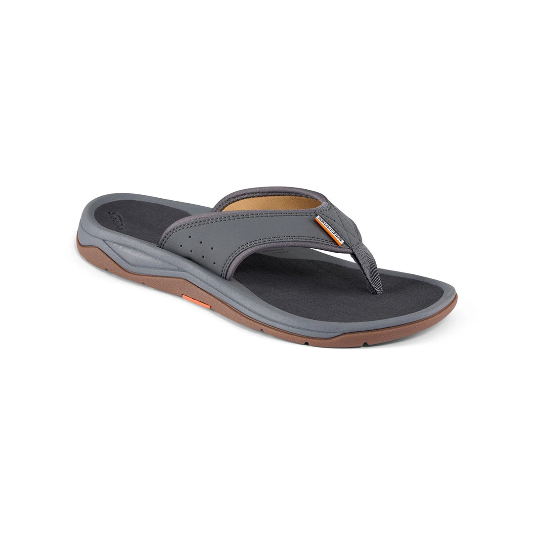 Grundens Deck-Boss Sandal - Smoke