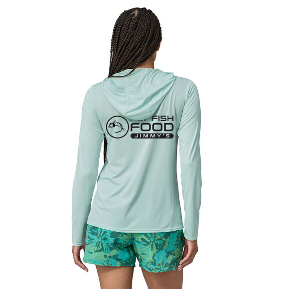 Fly Fish Food Jimmy's Logo - Patagonia W's Capilene Cool Daily Hoody