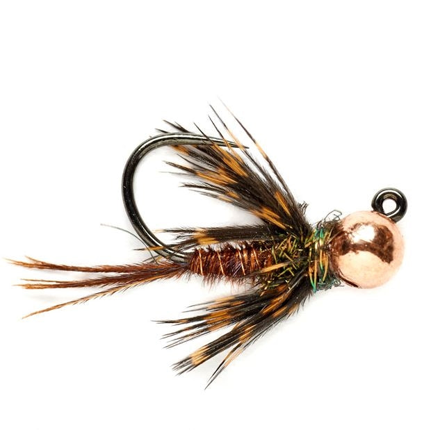 Soft Hackle Pheasant Tail Jig - Barbless – Fly Fish Food