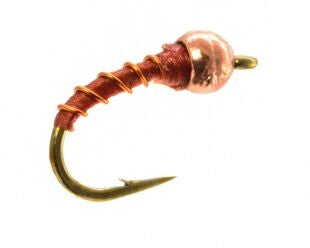 Tungsten Zebra Midge Thin Rust