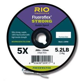 Rio Fluoroflex Strong Tippet – Fly Fish Food