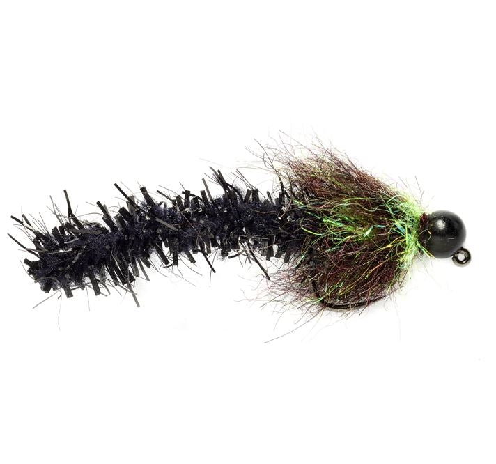 Roly's Poly Leech Black Barbless