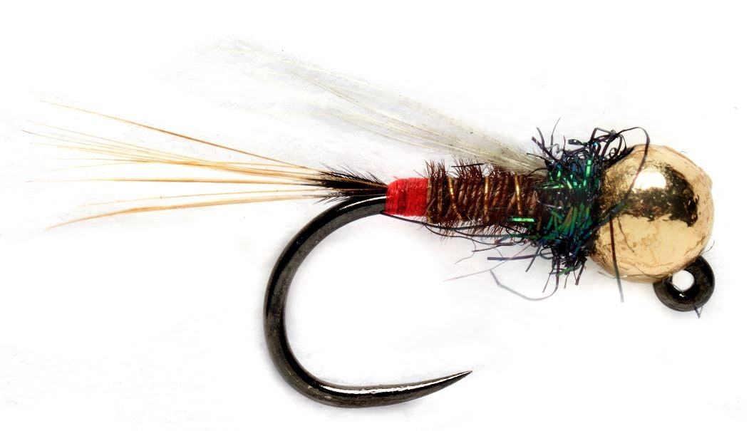 Rozas white wing pheasant tail jig