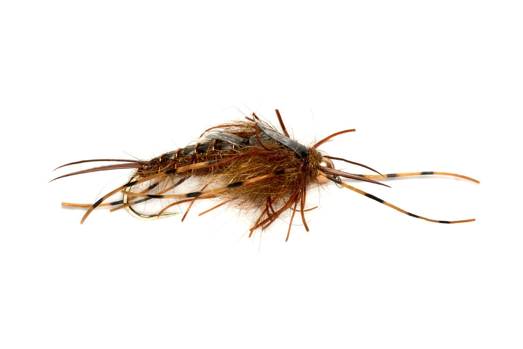 Tungsten Nemec Stone Nymph Brown