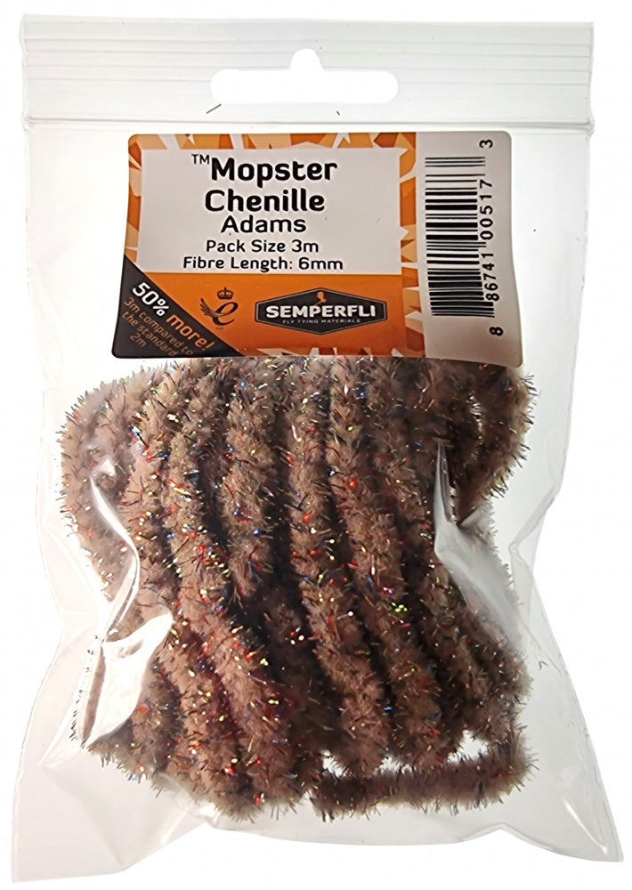 Semperfli Mopster Mop Chenille 6mm Adams – Fly Fish Food