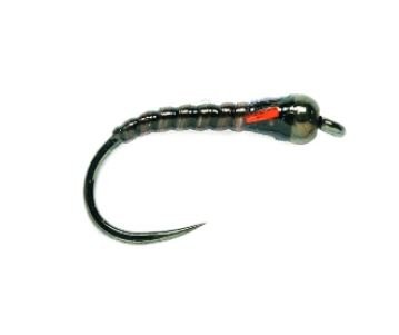 Fulling Mill Tungsten Black, Size 12 Fulling Mill Tungsten Black, Size 12