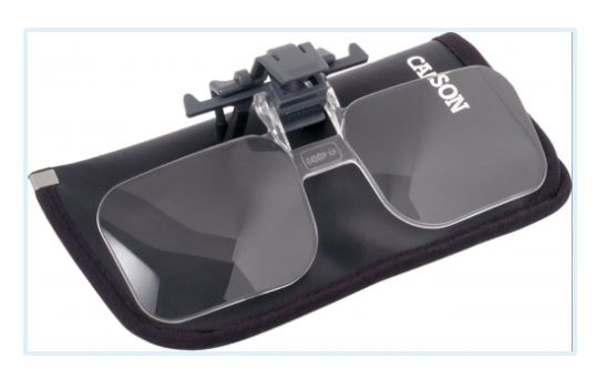 Clip & Flip Clip on Magnifying Lenses