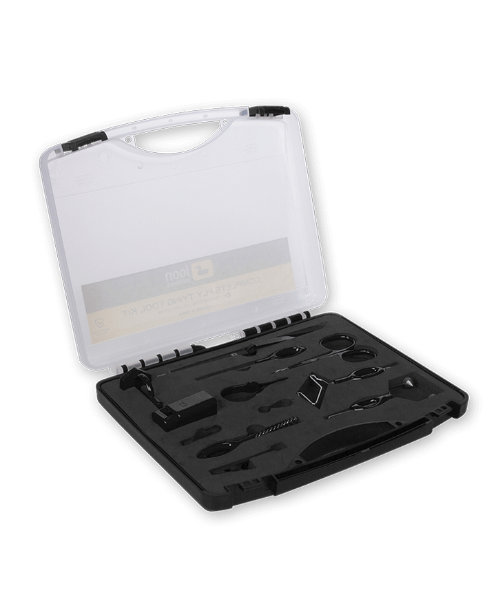 Loon Complete Fly Tying Tool Kit - Black