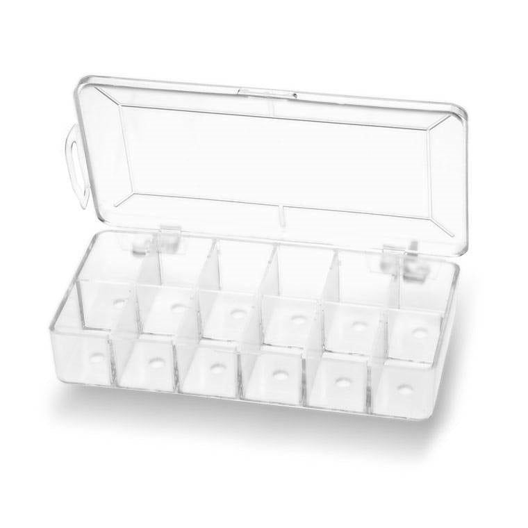 Crystal Clear 12 Compartment Dubbing Dispenser