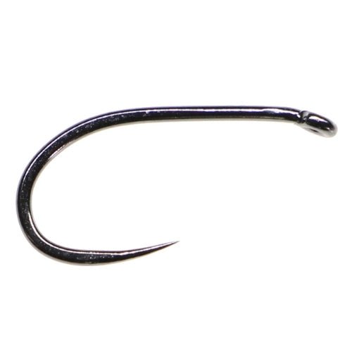 barbless fly fishing hooks Fulling Mill Heavyweight Champ Black Nickel Barbless Hooks 16