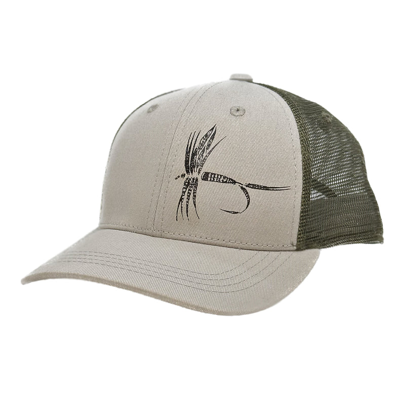 Rep Your Water - Feather Dry Fly - Low Profile Hat